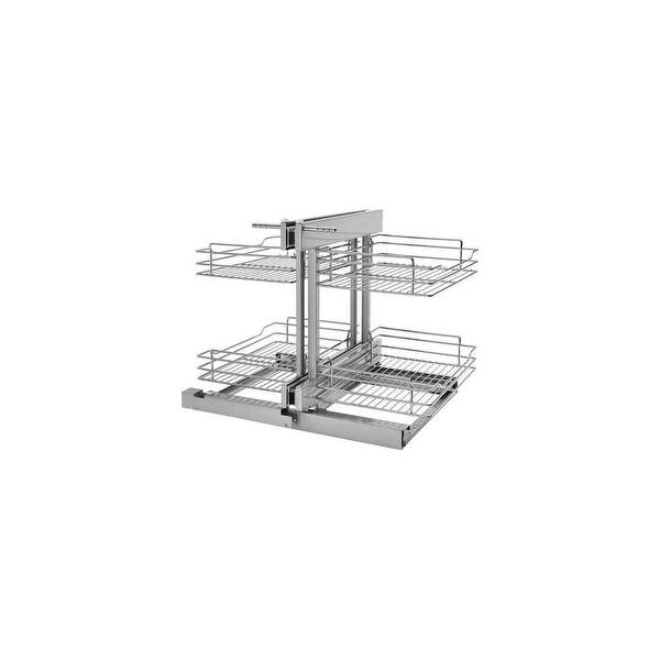 Shop Rev A Shelf 5psp 15 5psp 26 5 Wide By 20 5 Deep Two Tier