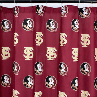 Florida State Seminoles Printed Shower Curtain Cover - 70" x 72"
