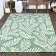 preview thumbnail 37 of 211, JONATHAN Y Galon Palm Frond Indoor/Outdoor Area Rug