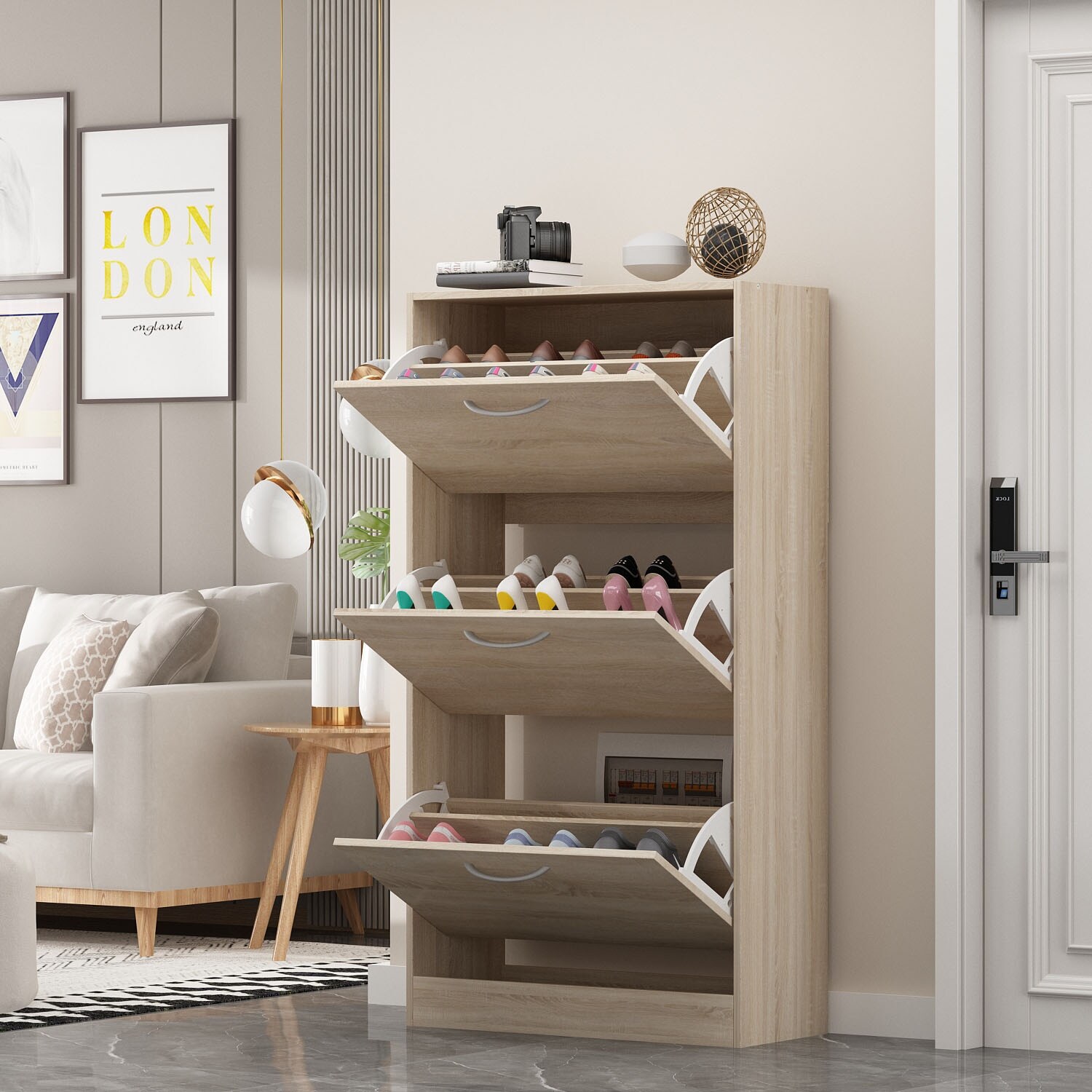 Floor shoe rack shop
