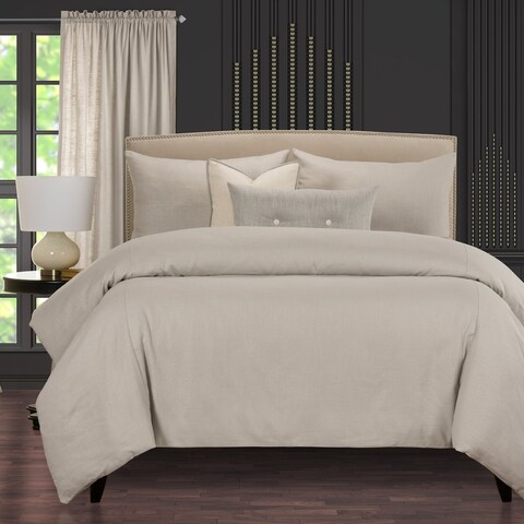 F. Scott Fitzgerald Afternoon Cafe Oat Luxury Duvet Cover and Insert Set