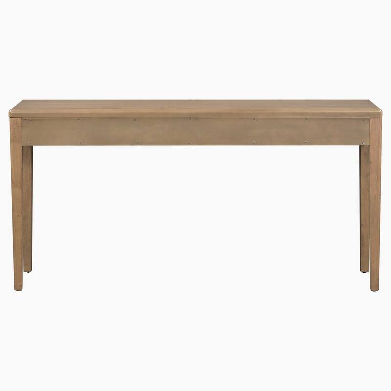 Farmhouse 60" Console Table,Entryway Table with 3 Drawers for Stylish Entryway Organization