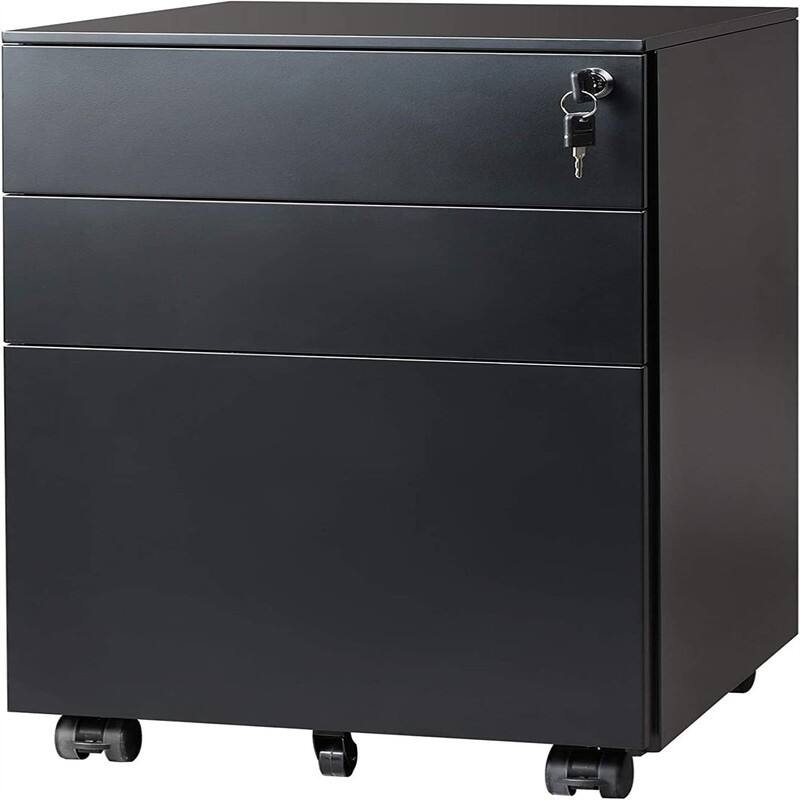 3 Drawer Rolling Pedestal Under Desk