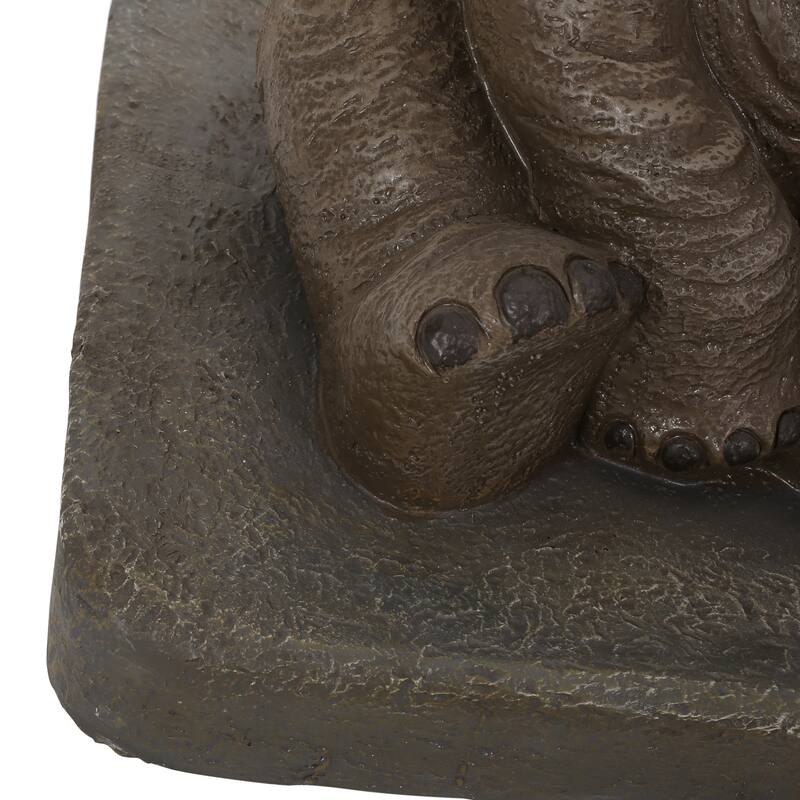 Finchley Elephant Umbrella Base by Christopher Knight Home - 13.50" W x 13.50" L x 18.00" H