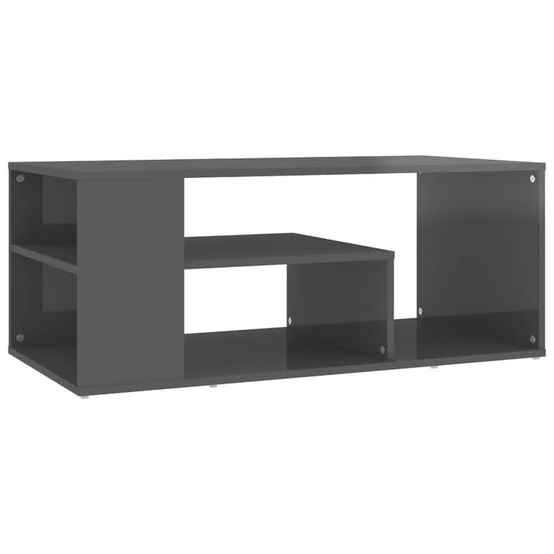 vidaXL Coffee Table Accent End Sofa Table for Living Room Engineered Wood - 39.4" x 19.7" x 15.7"