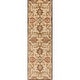 preview thumbnail 92 of 122, Patchway Handmade Classic Floral Wool Area Rug 2' 6" x 8' - Tan - Runner