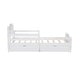 preview thumbnail 11 of 24, Kid Bed Frame Twin Size Platform Bed with Guardrails and Two Drawers