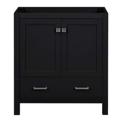 30 inch MDF Freestanding Bathroom Vanity without Top with Soft-Close Drawer