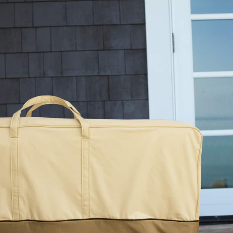 Classic Accessories Veranda Water-resistant 60-in. Patio Cushion and Cover Storage Bag