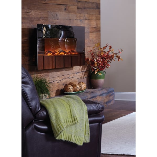 Shop Touchstone 80008 Mirror Onyx Electric Fireplace Overstock