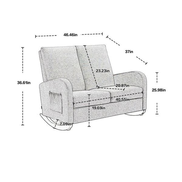 Oversized glider chair cheap