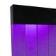 preview thumbnail 12 of 10, Alpine Corporation 72"H Indoor Bubble Wall Fountain with Color-Changing LED Lights and Remote, Black