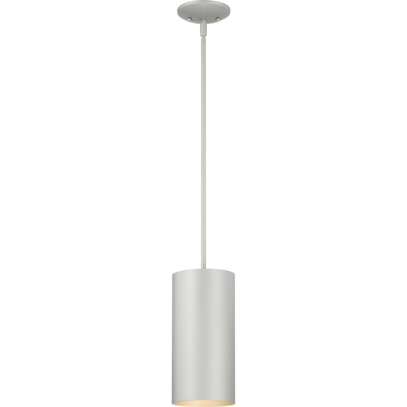 Volume Lighting Single Light 6" Wide LED Outdoor Mini Pendant