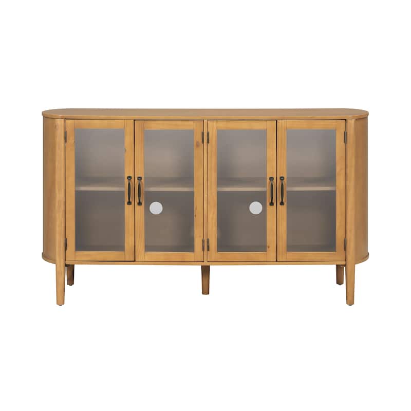 Christopher Knight Home - Ellis Storage Cabinet for Living and Dining Room Entrance, Large Size with 4 Doors