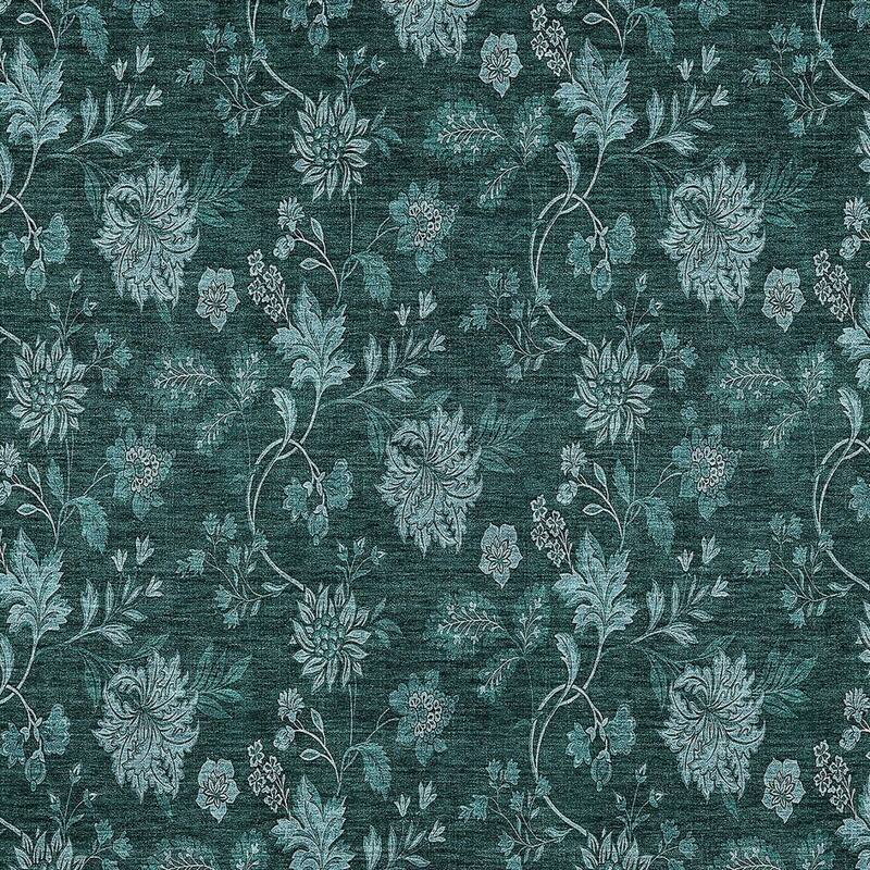 HomeRoots Floral Transitional Rectangle Outdoor Rug