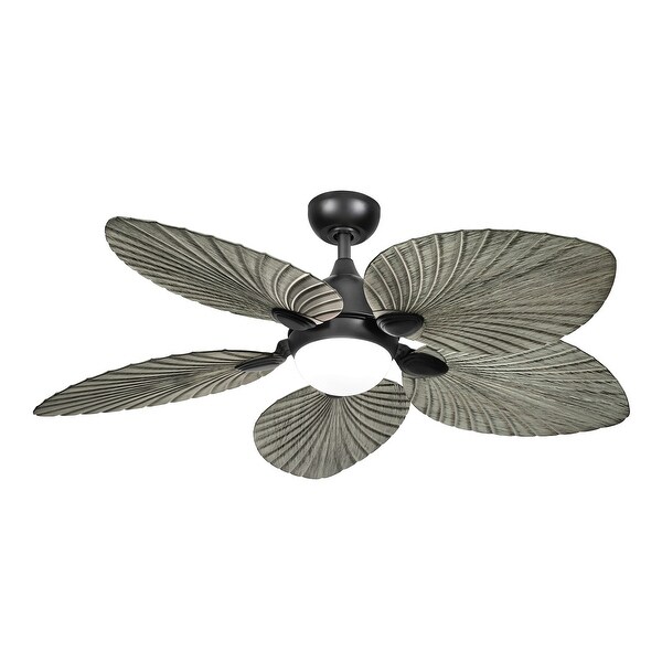 Silent Operation Tropical Ceiling Fan - 52 Inch, DC Motor, 6-Speed