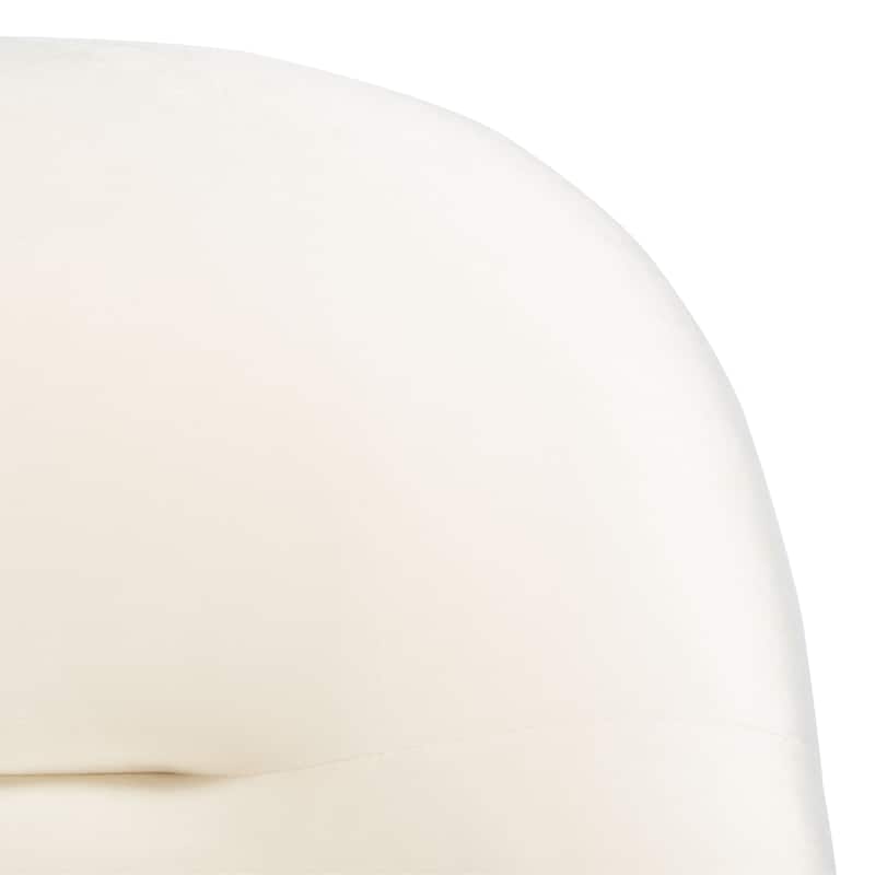 SAFAVIEH Yukiko Glam Velvet Accent Chair - 26.3" W x 31.8" L x 34" H - 26Wx32Dx34H