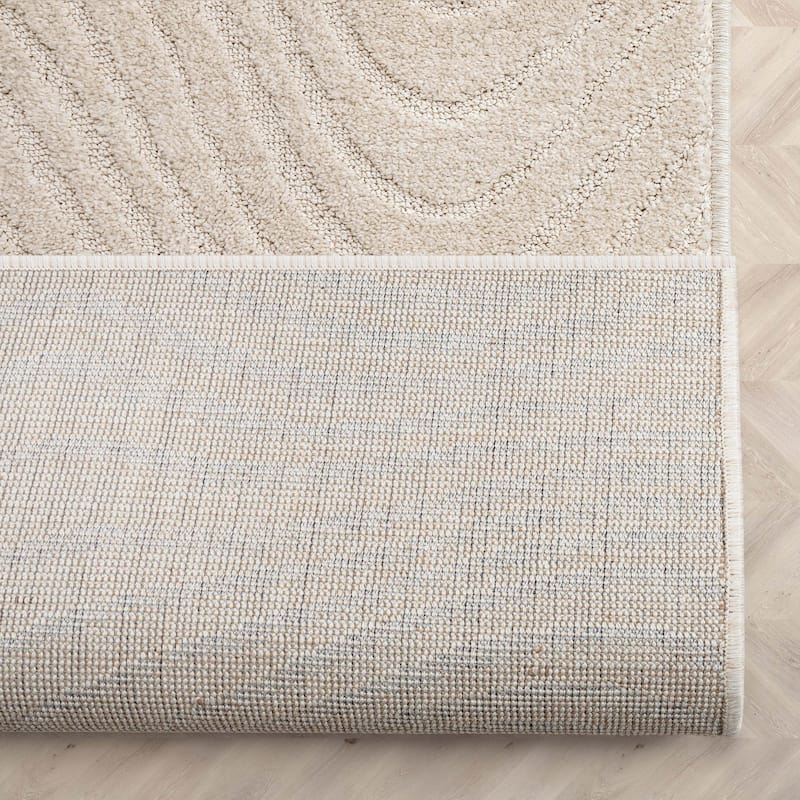 Custom Size Runner Harlow Sibi Modern Solid Striped Soft Stair Rug