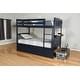preview thumbnail 19 of 22, Somette Claire Twin Bunk Bed with Storage Drawers and Tray (Mattresses Not Included)