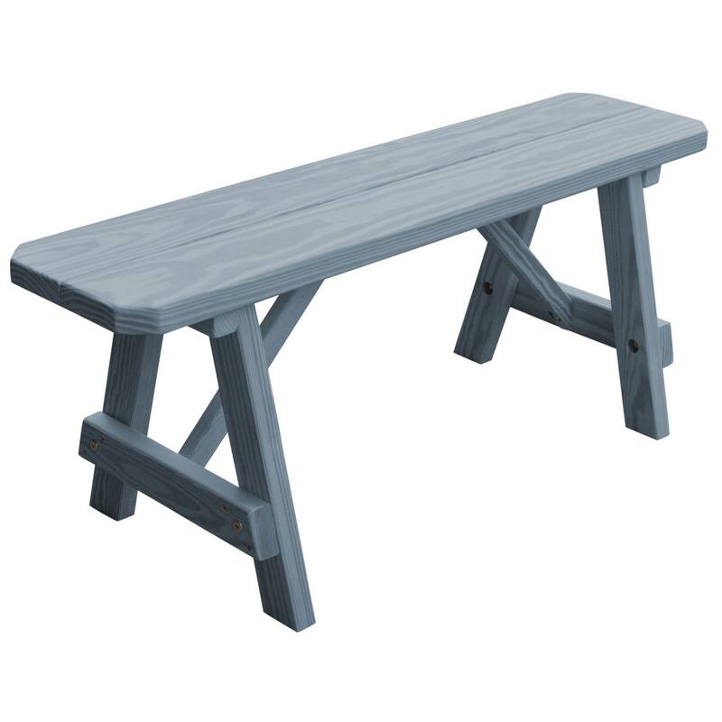Pine 4' Traditional Bench