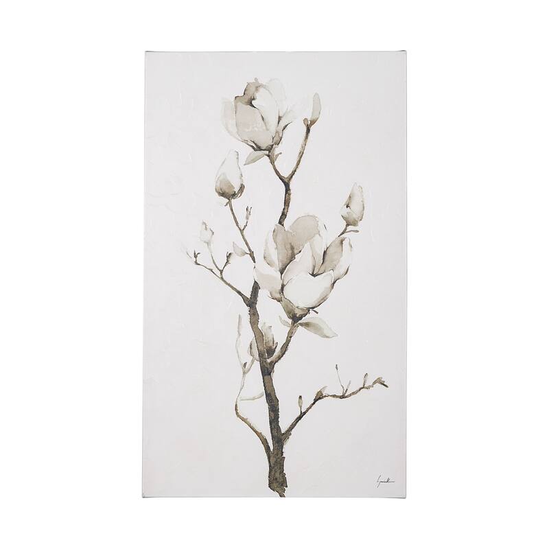 Magnolia II (38 x 53) Canvas Art Print - Large