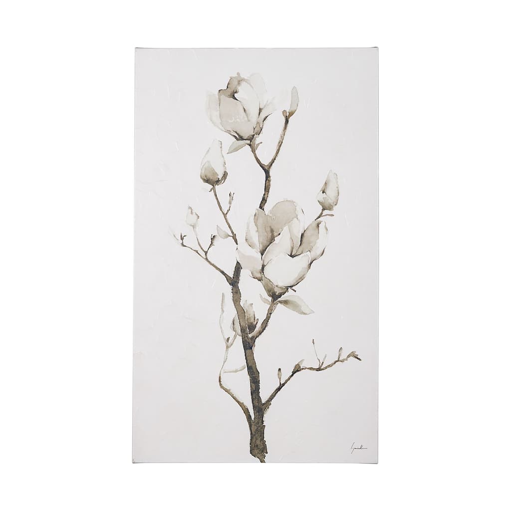 Magnolia II (38 x 53) Canvas Art Print