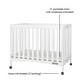 preview thumbnail 13 of 23, Forever Eclectic London Folding Mini Crib - 39.25" L x 25.25" W x 32" H