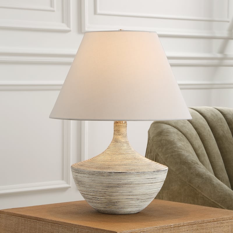 Uttermost Carafe Ceramic Table Lamp - 20.5" H X 16" W X 16" D