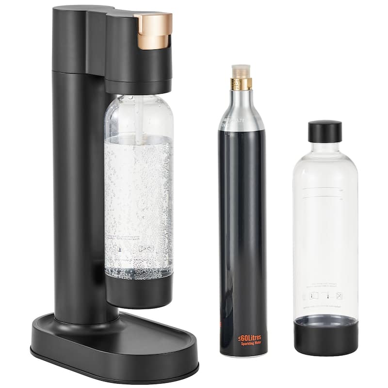 Sparkling Water Maker for Home Carbonating, Seltzer Water Starter Kit - 1L*2 1 pc