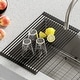 preview thumbnail 2 of 102, Kraus Silicone Drying Rack Mat