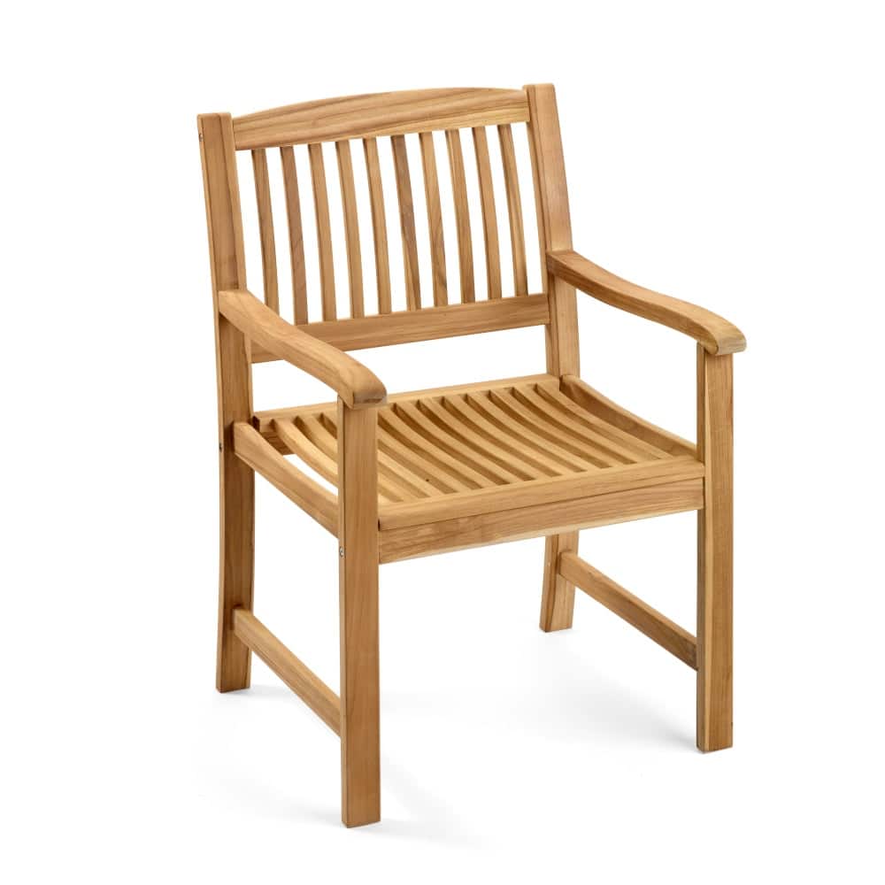 Santorini Grade A Teak Patio Dining Chair