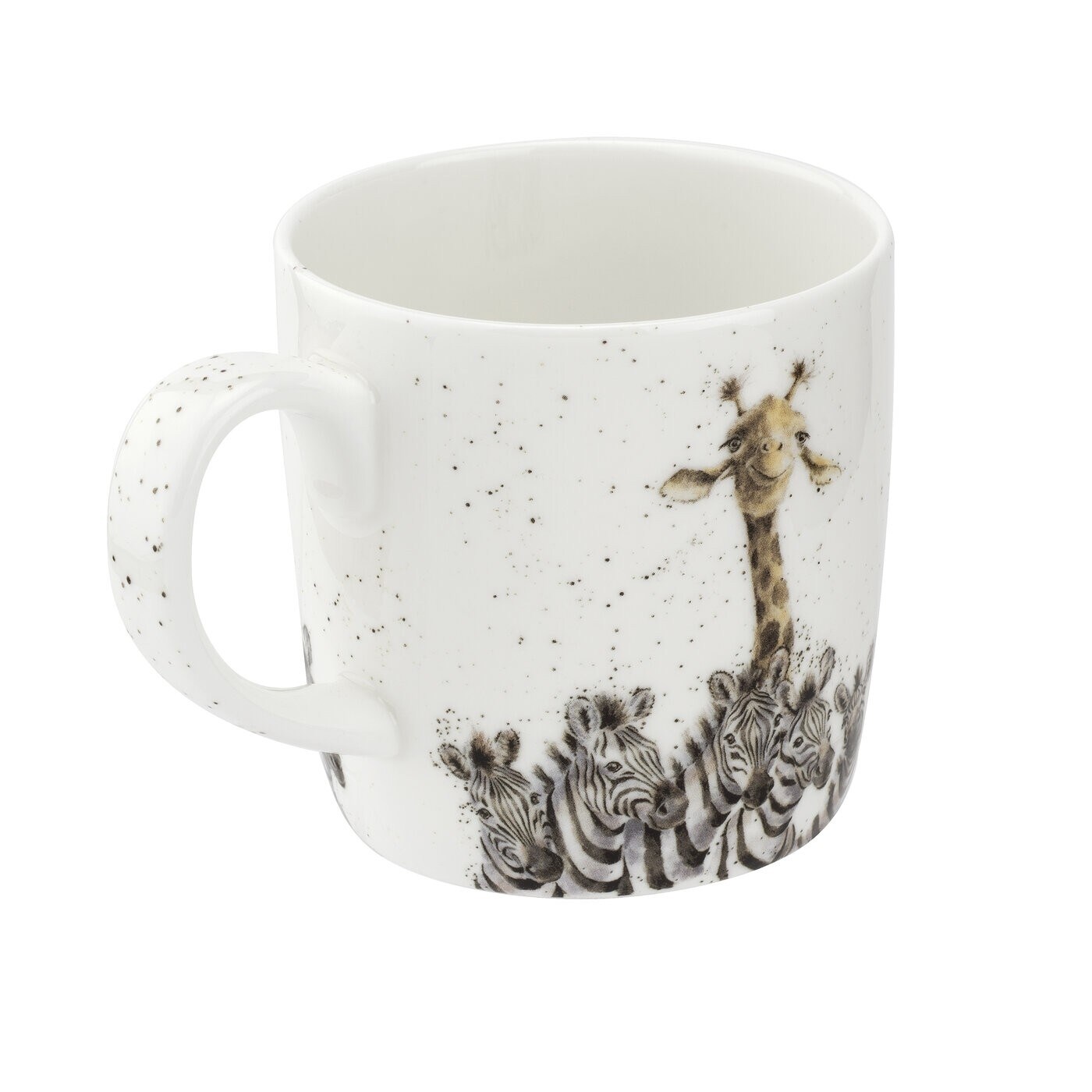 Wrendale Designs 14 Ounce Mug Head & Shoulders Above (Giraffe/Zebra) -  Overstock - 33828904