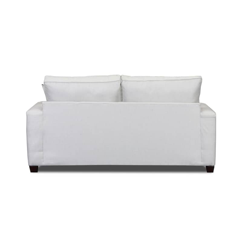 American Furniture Classics Model 3225-11 Relay Mist Sofa Sleeper with Two Throw Pillows