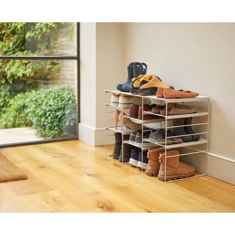Joseph Joseph Level Adjustable Shoe Rack - Stores 12 Pairs
