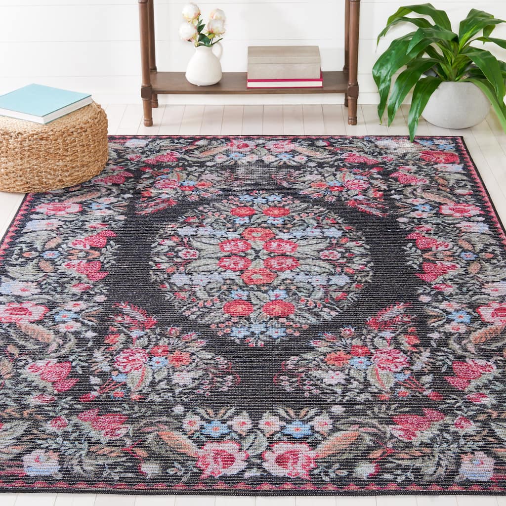 SAFAVIEH Besarabian Machine Washable Sistina French Country Rug
