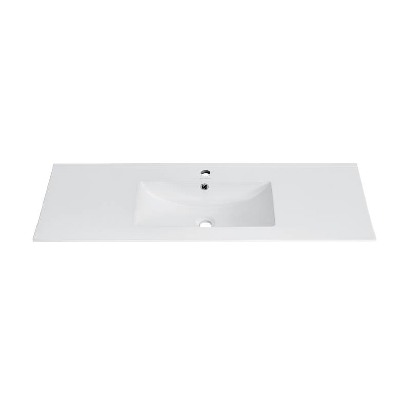 48 Ceramic Vanity Sink Top - 48" - 48"