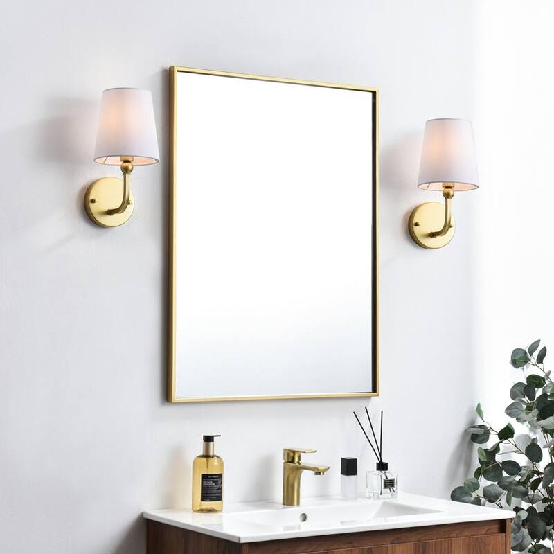 Elegant Lighting LD7322W6 Senna 12" Tall Bathroom Sconce
