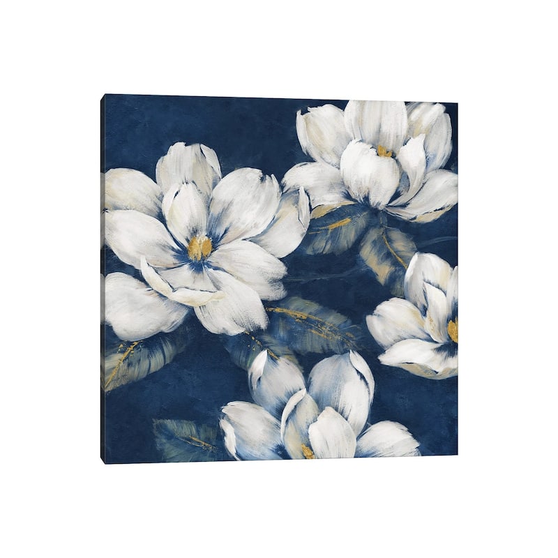 iCanvas "Magnolias Indigo" by Nan Canvas Print