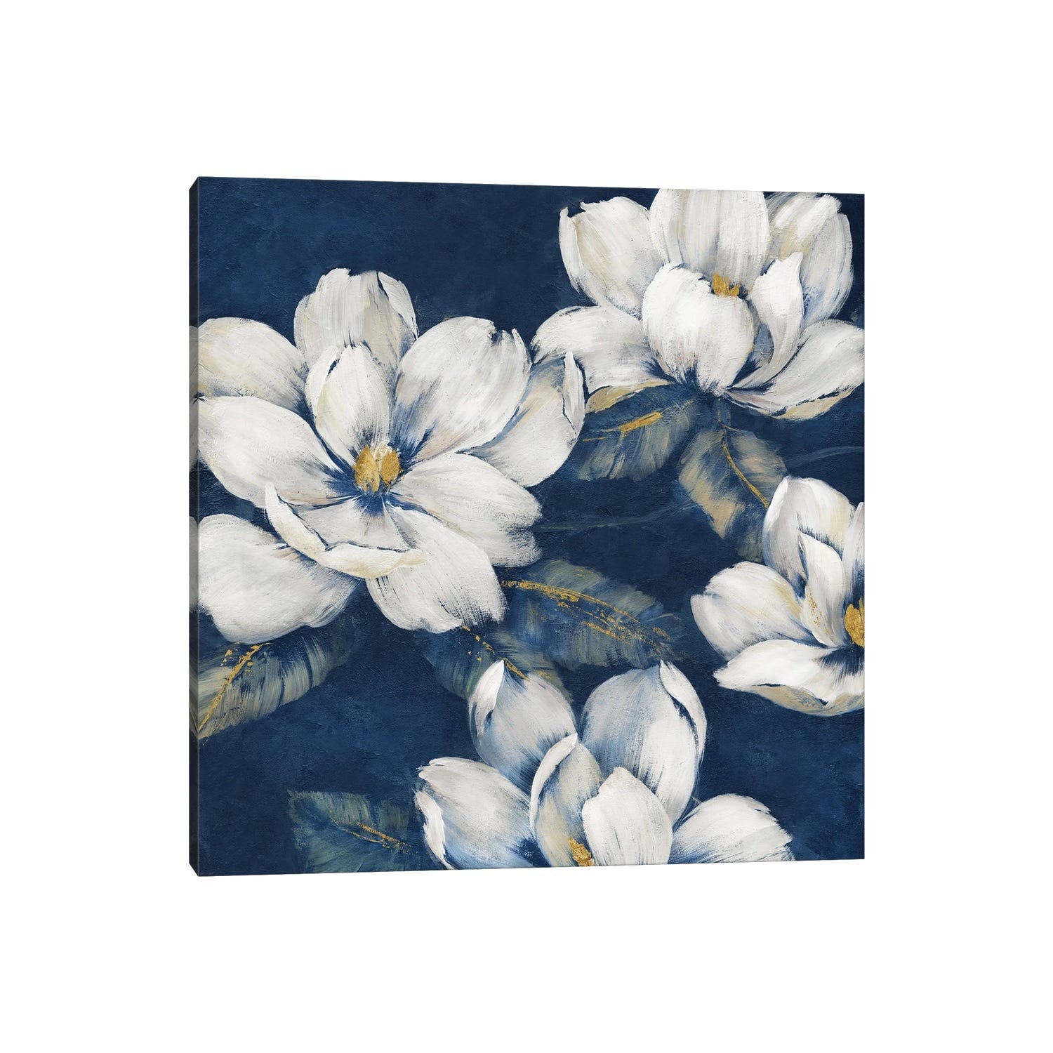 iCanvas "Magnolias Indigo" by Nan Canvas Print