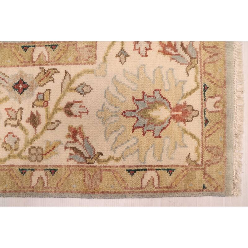 ECARPETGALLERY Hand-knotted Jules Serapi Light Denim Blue Wool Rug - 8'0 x 10'1