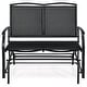 preview thumbnail 2 of 18, Costway Patio Glider Rocking Bench Double 2 Person Chair Loveseat - See Details