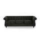 preview thumbnail 25 of 25, Bowie Modern Glam Velvet 3-seat Sofa by Christopher Knight Home