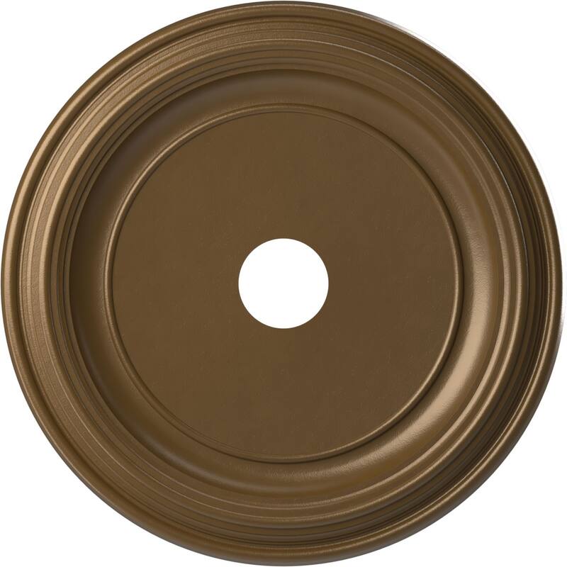 3 1/2" Inside Diameter - Traditional Thermoformed PVC Ceiling Medallion