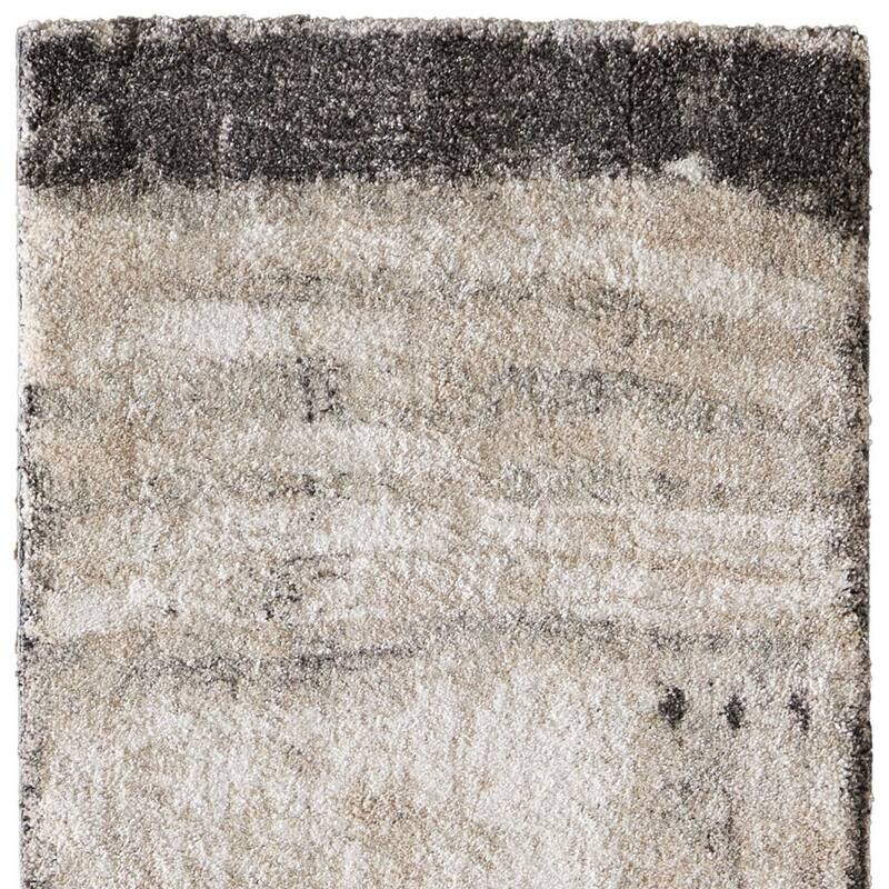 HomeRoots Abstract Industrial Rectangle Area Rug