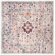 preview thumbnail 18 of 40, SAFAVIEH Madison Andra Boho Oriental Distressed Rug 11' Square - Grey/Blue - Square