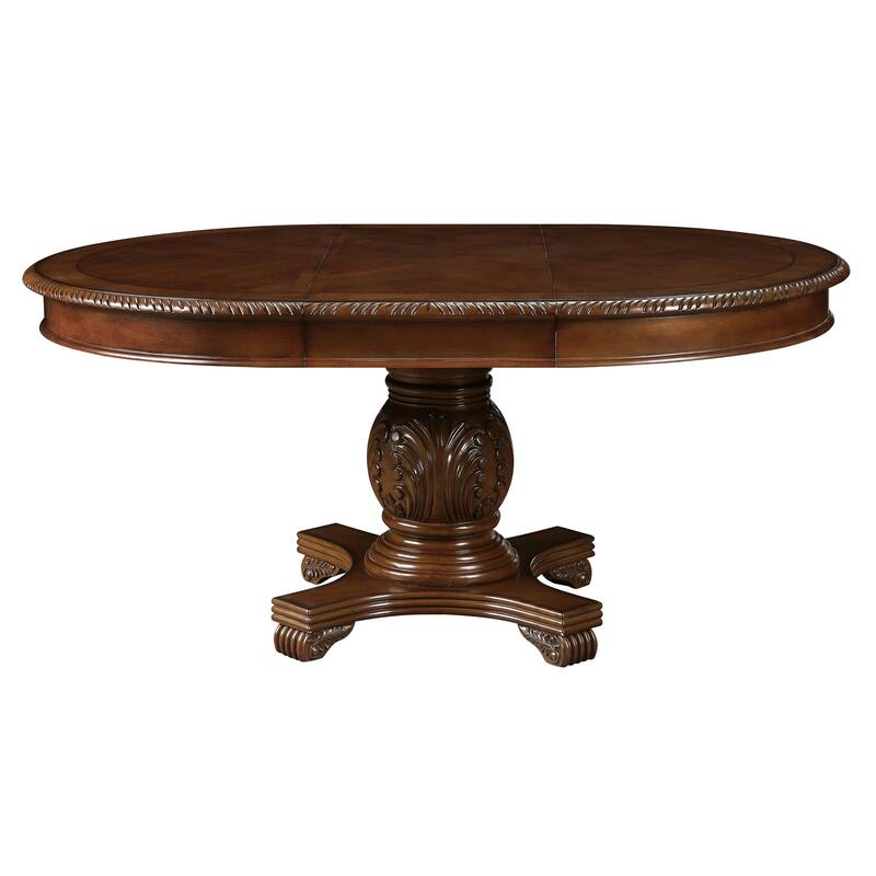 Eliza Cherry Dining Table with Removable Leaf