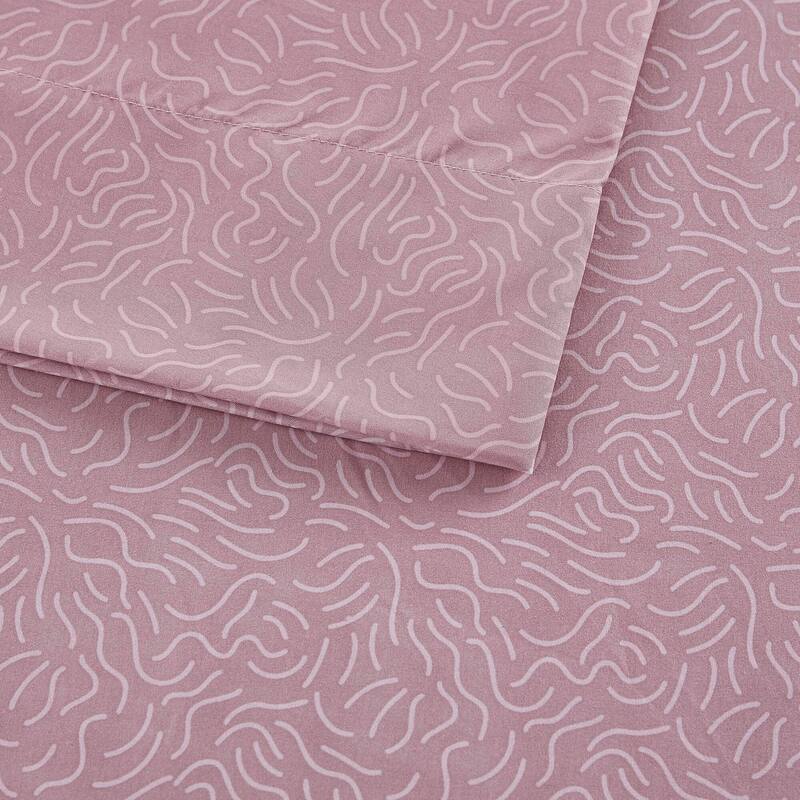 Intelligent Design Printed Microfiber Sheet Set