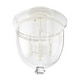 preview thumbnail 12 of 10, Hunter Belltown 3-Light Flush Mount Ceiling Light - Entry, Bedroom, Bath, Hallway - Transitional, Modern Farmhouse