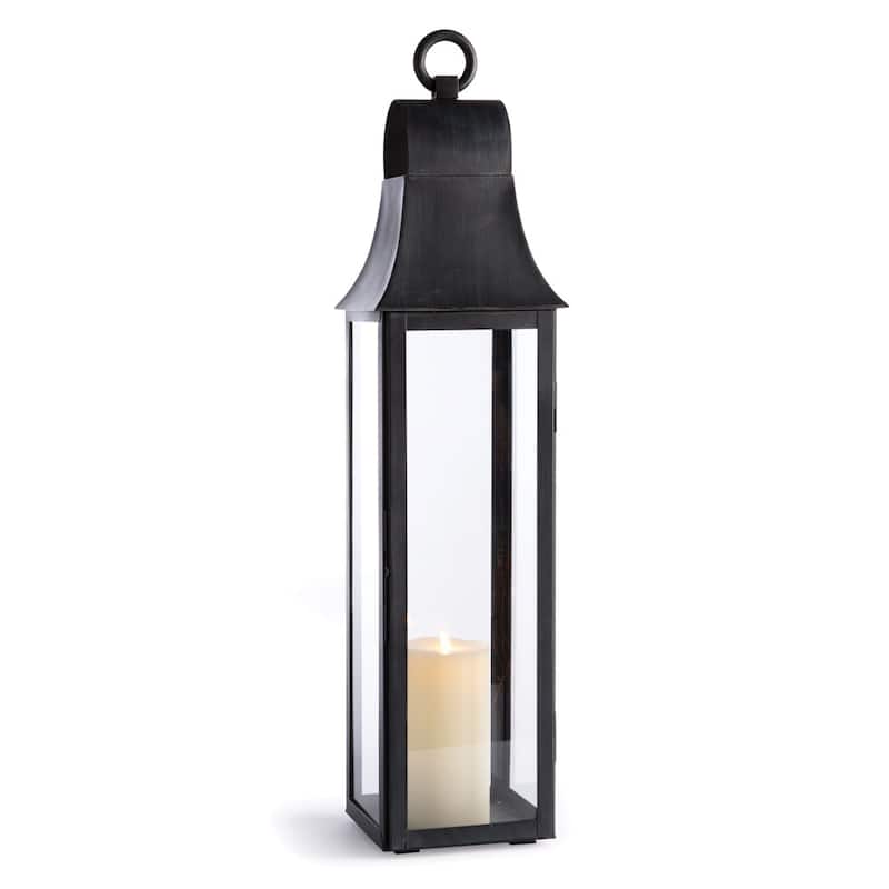 Geneva 33 inch Outdoor Lantern Washed Black
