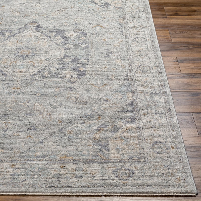 Traci Traditional Scroll Area Rug